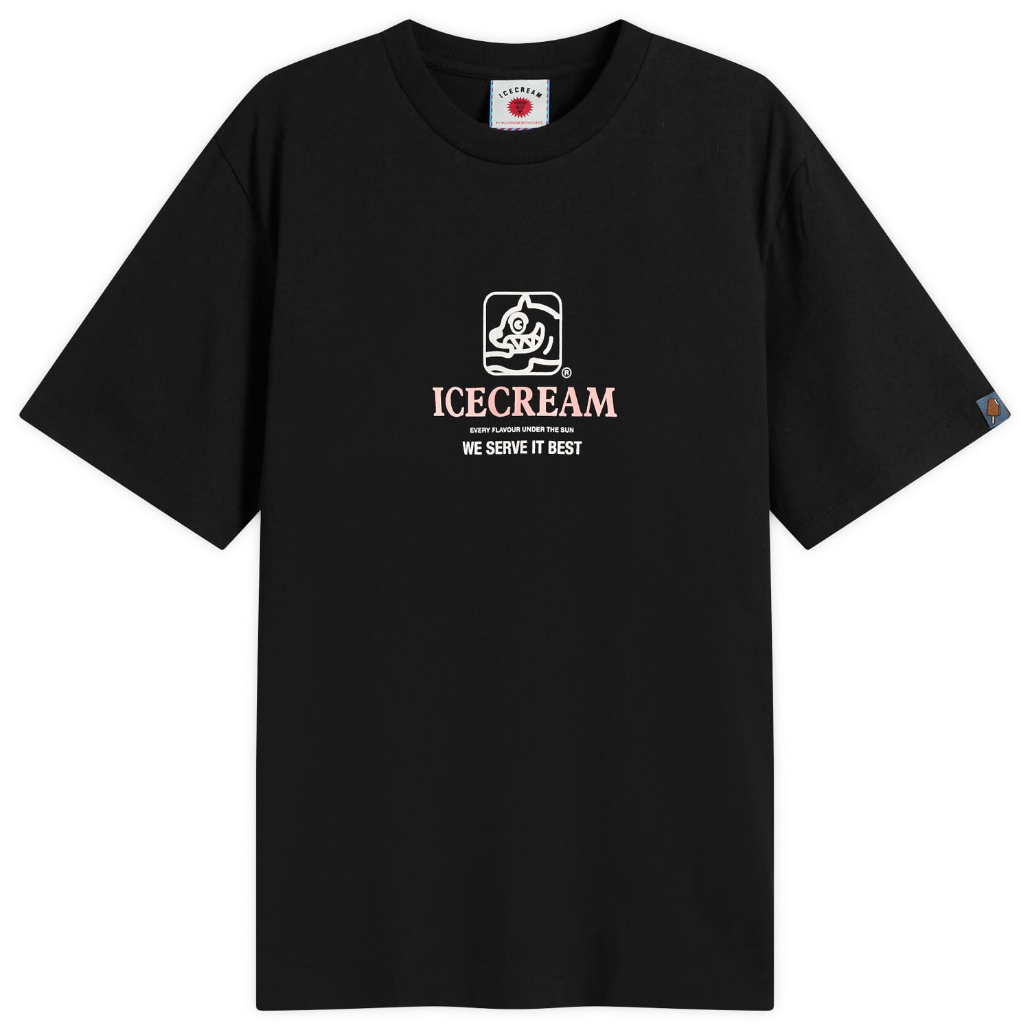 Majica BBC IceCream Serve It Best Graphic Tee Črna | IC25348-BLK, 1