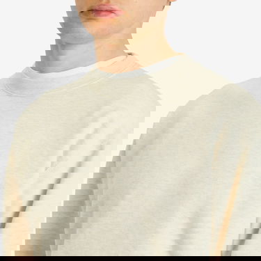 Pleteni pulover BEAMS Beams Plus Crew Sweatshirt, Size Large Bež | 3813-0191-103-09, 5