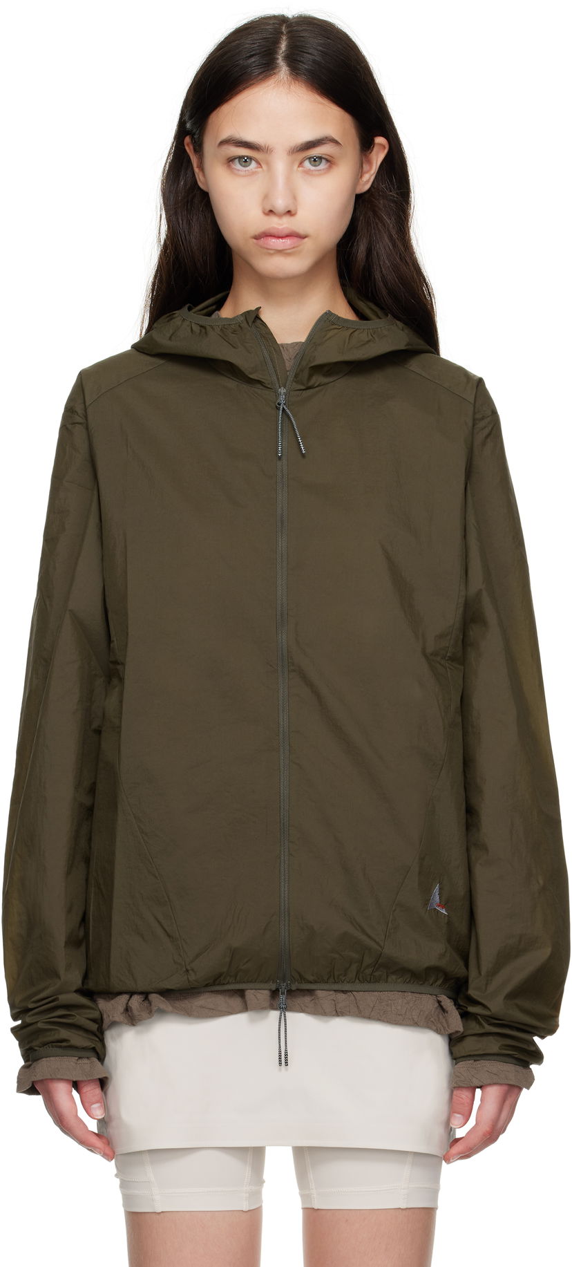 Vetrovka ROA ROA Packable Wind Jacket Zelena | RBMW0366FA258