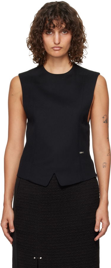 Majica brez rokavov ADER ERROR Black Sleeveless Top Črna | BN01FWVE0101BK, 0