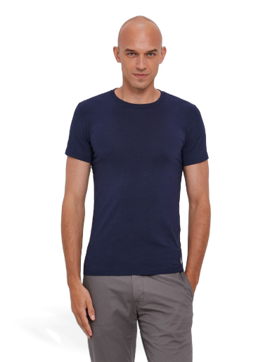 Majica Polo by Ralph Lauren Crew Base Layer Tee - 2 Pack Mornarica | 714835960004