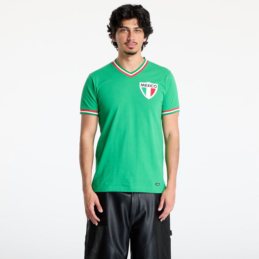 Majica COPA COPA Mexico Pelé 1980's Retro Football T-Shirt Zelena | 545-008