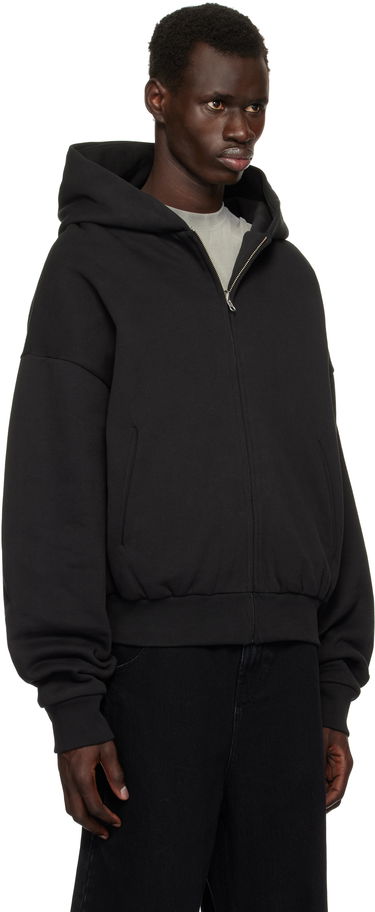Pulover Entire Studios Thermal Hoodie Črna | ES2488SO, 1