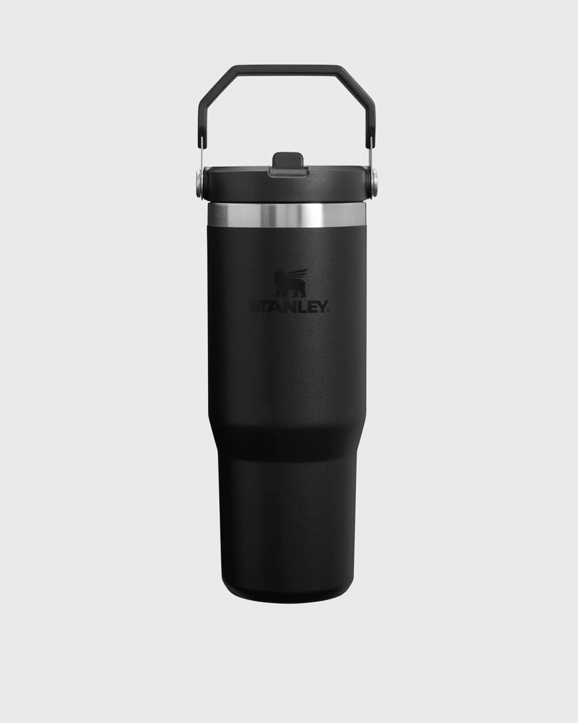 Steklenica za pitje Stanley IceFlow Flip Straw Tumbler 30oz Črna | 10-12043-071