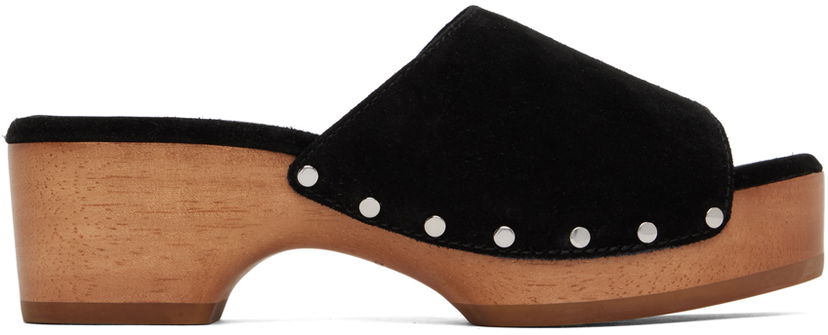 Modni dodatki rag & bone Rag & Bone Mara Clog Slides Črna | WFF23PF015MX15