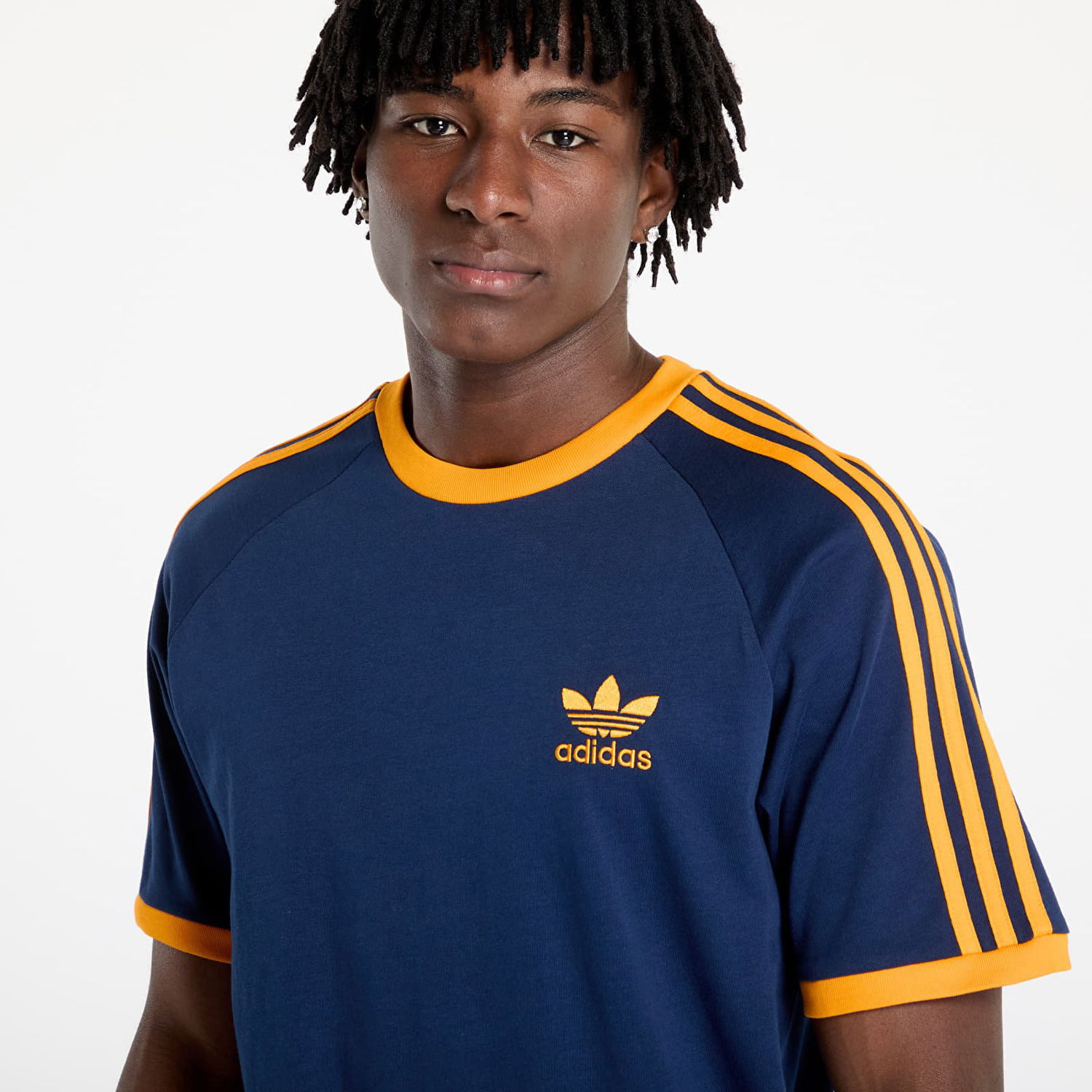 Majica adidas Performance Adicolor Classics 3-Stripes Tee Modra | KA0472, 1