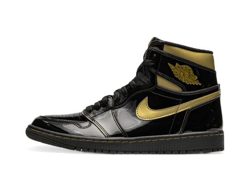 Omejena izdaja Jordan Air Jordan 1 Retro High OG "Black Metallic Gold" Črna | 555088-032