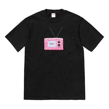 Majica Supreme Supreme SS18 TV Graphic T-Shirt Črna | SUP-SS18-0085