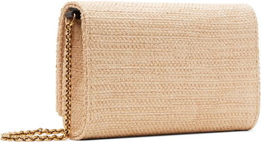 Torba za čez ramo CHLOÉ Chloé Iconic Flap Wallet On Chain Clutch Bež | CH25UP559P19, 2