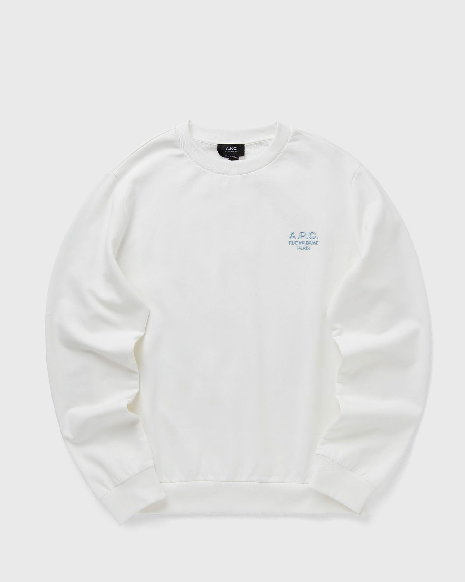 Pleteni pulover A.P.C. A.P.C. Standard Rue Madame Sweatshirt Bela | COHGR-M27913-ALI, 0