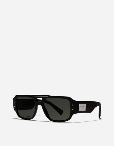Sončna očala Dolce & Gabbana Squared Pilot Dna Sunglasses Črna | VG448AVP09A9V000, 1