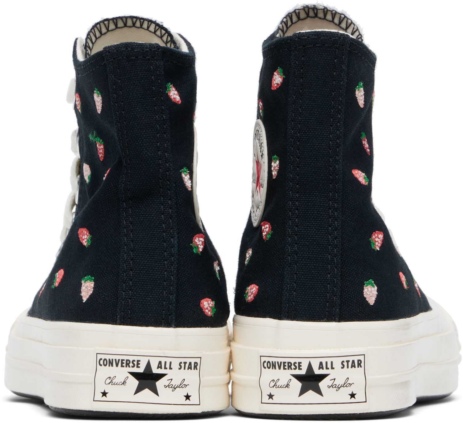 Superge in čevlji Converse Chuck 70 Embroidered Strawberries Črna | A14944C, 0