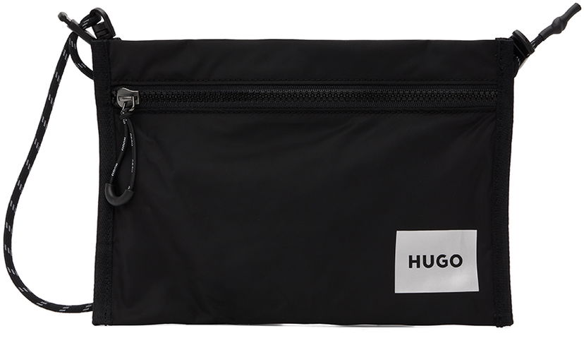 Torba za čez ramo BOSS Hugo Horiz Crossbody Bag Črna | 50482308