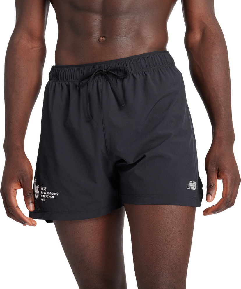 Kratke hlače New Balance NYC Marathon RC Short 5" Črna | ms43286m-bk