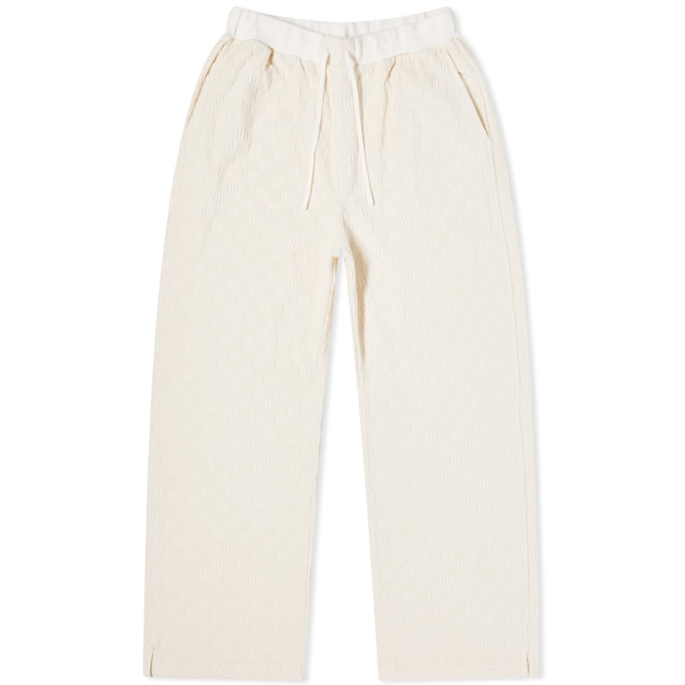 Trenirka Ambush Monogram Sweat Pant Bela | BWCH003S22JER0010101, 0