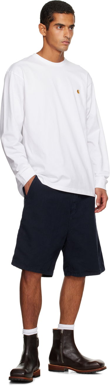 Kratke hlače Carhartt WIP Walter Single Knee Short Modra | I033583-0W902, 3
