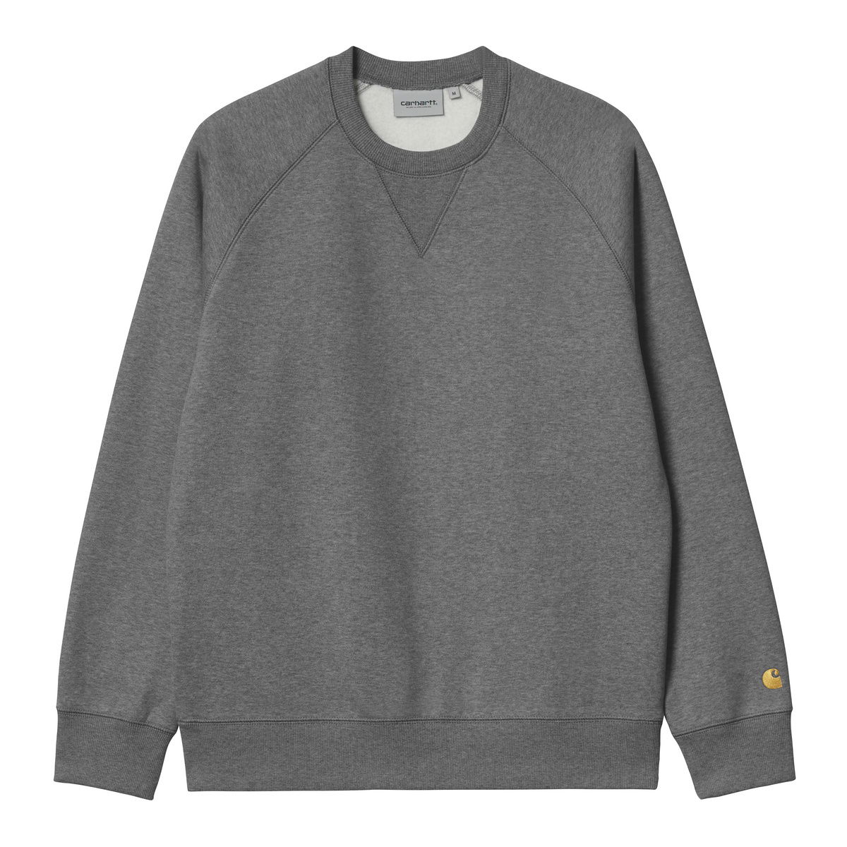 Pleteni pulover Carhartt WIP Chase Crewneck Siva | I033660_00C_XX, 1