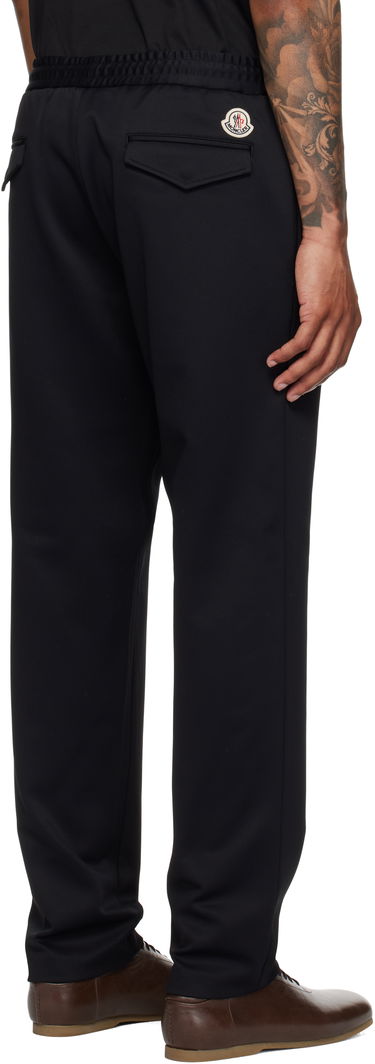 Hlače Moncler Moncler Logo Jogging Trousers Črna | K20912A0002289ALO, 2