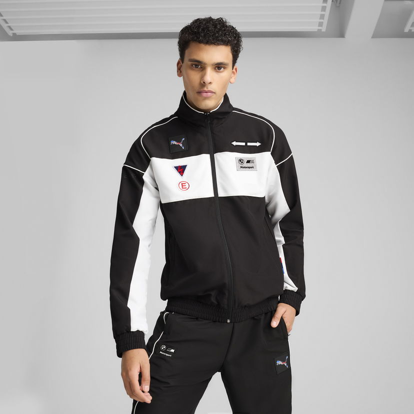 Trenirka Puma BMW M Motorsport SDS 2.0 Badge Jacket Črna | 630934_01