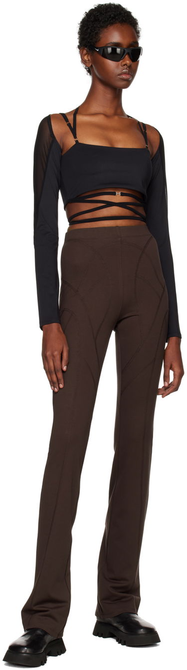 Majica brez rokavov HELIOT EMIL Alike Long Sleeve Wrap Top Črna | AW22_W_13_030_M08_BLK01, 3