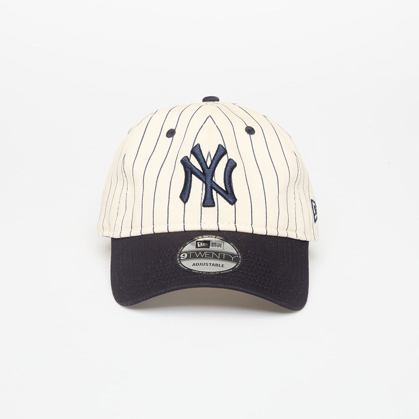 Kapa New Era New York Yankees 9TWENTY Pinstripe Adjustable Cap Bež | 60691238
