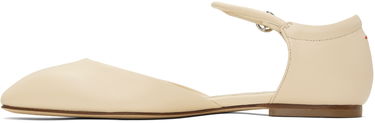 Oblačila Aeyde Aeyde Miri Ankle Strap Flats Bež | A11-FL-RKLS08FL47-SS24-100-007, 2