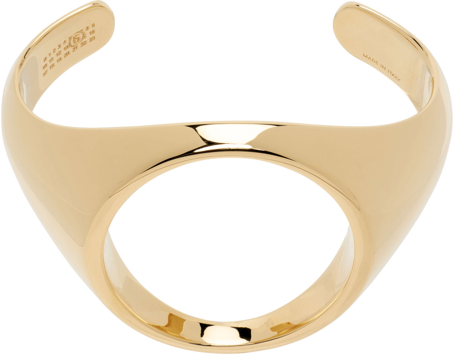 Zapestnica Maison Margiela MM6 Maison Margiela Gold-Tone Signet Bracelet Rumena | SM7UY0089 P7355, 0