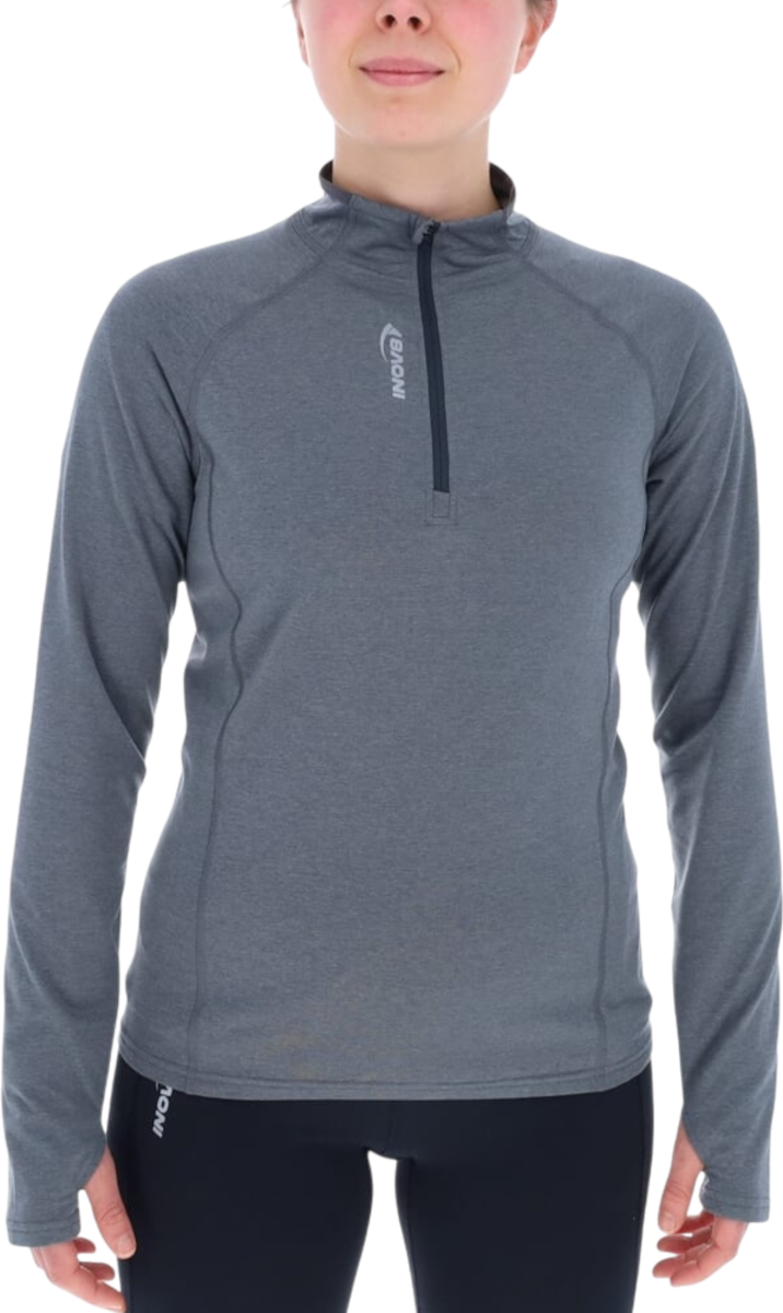 Pulover inov-8 Inov-8 Active HZ Midlayer Women's Running Top Siva | 001444-gy-001