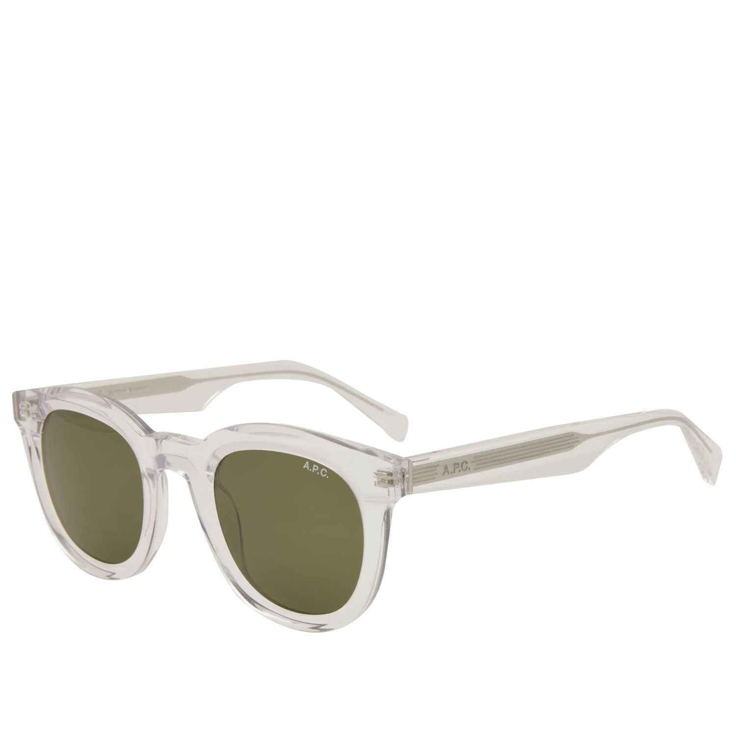 Sončna očala A.P.C. Lou Sunglasses Bela | ACABF-M75001-AAA, 0
