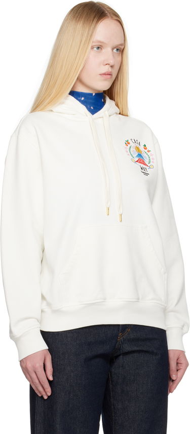 Pulover Casablanca Casablanca 'Casa Way' Mountain Hoodie Bela | WPF25-JTP-362-01, 1