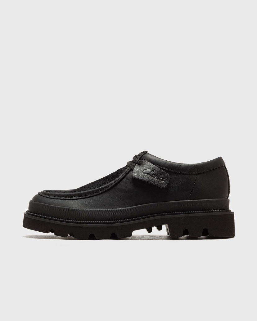 Superge in čevlji Clarks Badell Seam Lug Sole Shoe Črna | 26183896