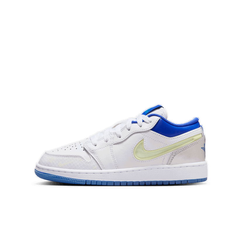 Superge in čevlji Jordan Air Jordan 1 Low School Bela | HJ9955-100