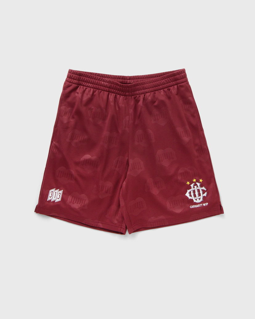 Kratke hlače Carhartt WIP Hartt's Football Shorts Bordo | I034623-2UG.XX