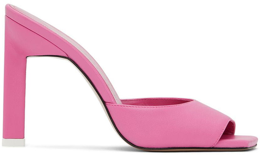 Modni dodatki The Attico Attico Kaia Heeled Sandals Roza | 227WS228 L001