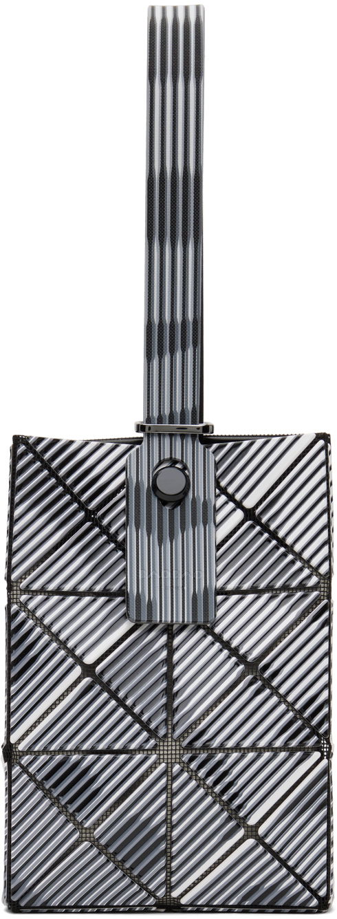 Torbica BAO BAO ISSEY MIYAKE Geometric Patterned Handbag Siva | BB48AG801