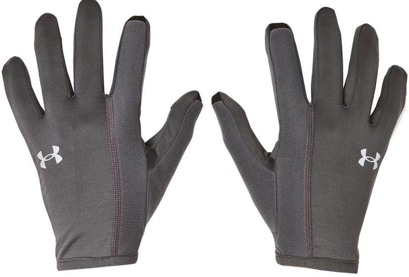 Rokavice Under Armour Gloves Run Liner Siva | 1377510-025