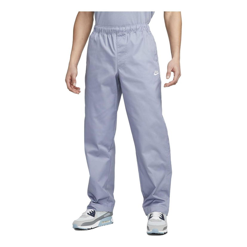 Hlače Nike Club Woven Straight Leg Trousers Lila | DX3337-493