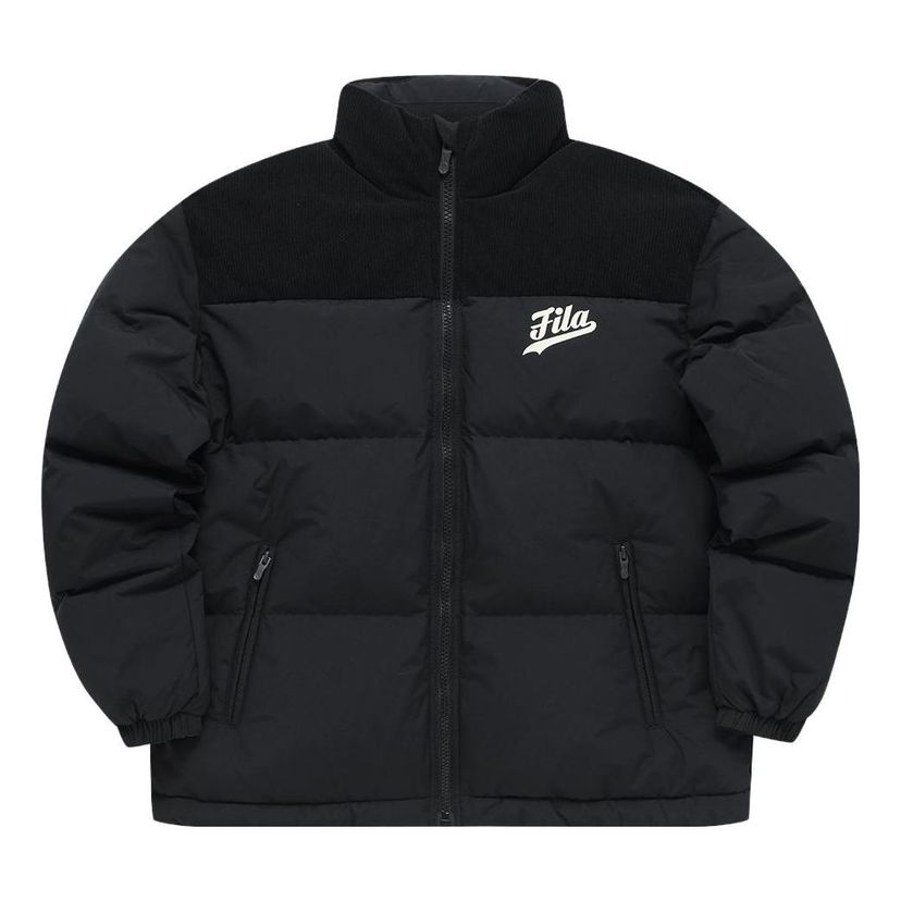 Puhovka FILA Fusion Logo Down Jacket Črna | T11M342902F-BK
