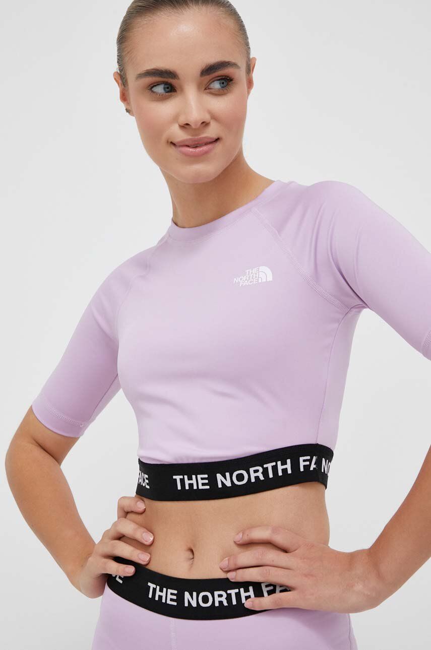 Krop-top The North Face Crop Top Lila | NF0A824FHCP1, 0