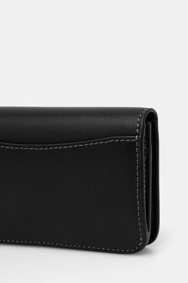 Denarnica Coach Leather Slim Fold Wallet Črna | CR990, 2