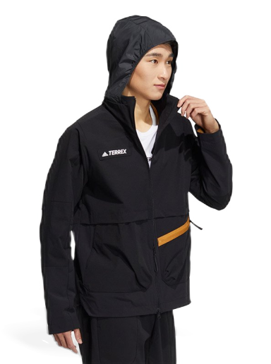 Jakna adidas Performance Terrex Utilitas Transitional Črna | HE5204