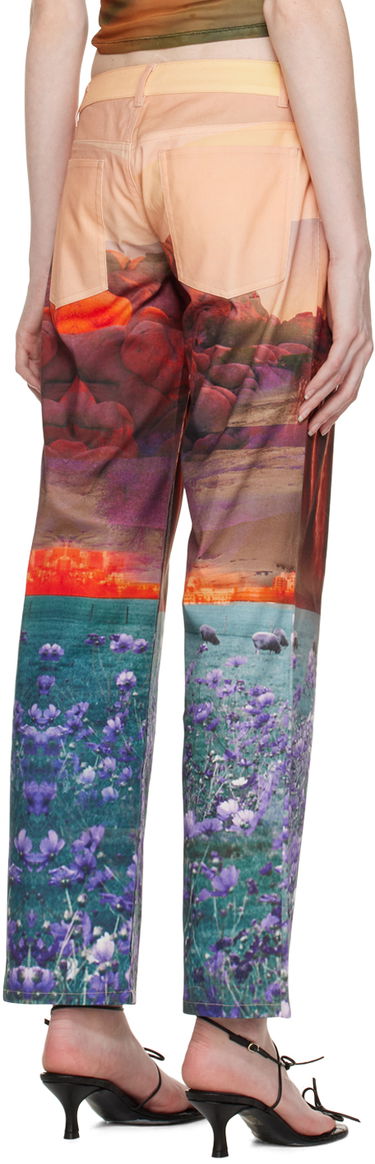 Kavbojke Miaou Miaou Atlas Print Trousers Večbarvna | 1023SCOASL, 2