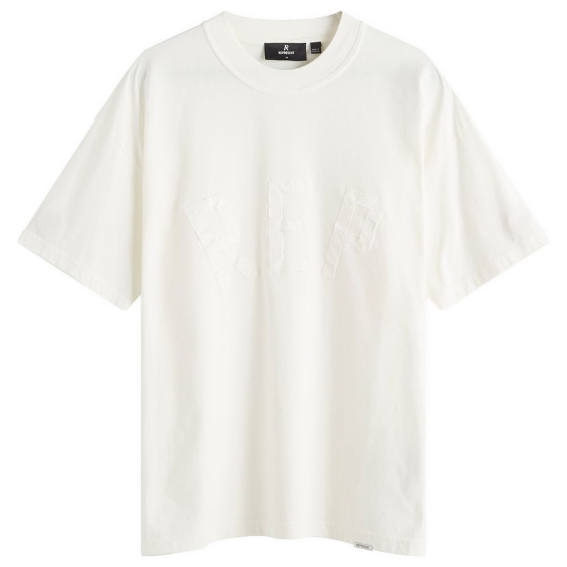 Majica Represent Clo Rep Applique T-Shirt Bela | MLM4252-072
