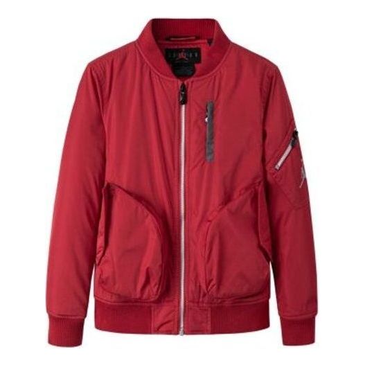 Bomber jakna Jordan Air Jordan Coach Bomber Jacket Rdeča | JD2042001GS-002