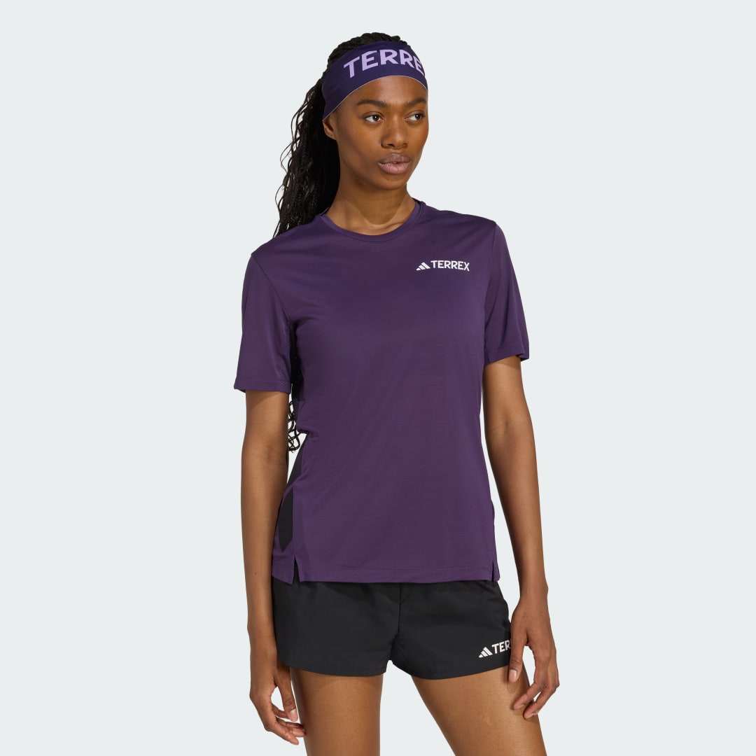 Majica adidas Performance Terrex Xperior Climacool+ Running Tee Lila | JN3877, 0