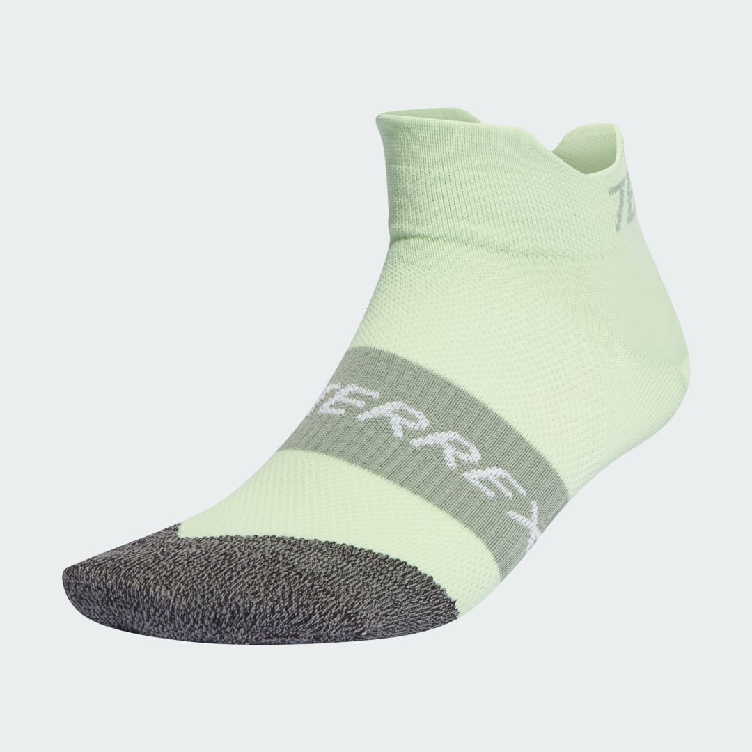 Nogavice adidas Performance Terrex Heat.Rdy Trail Running Speed Ankle Socks Zelena | IN8342, 1