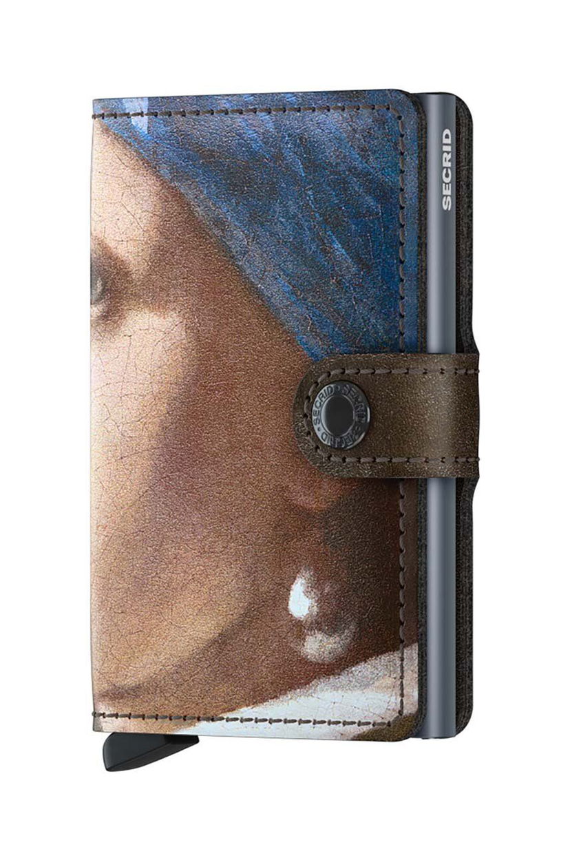 Denarnica Secrid Secrid Miniwallet Art Pearl Earring Wallet Modra | MAr.Pearl.Earring