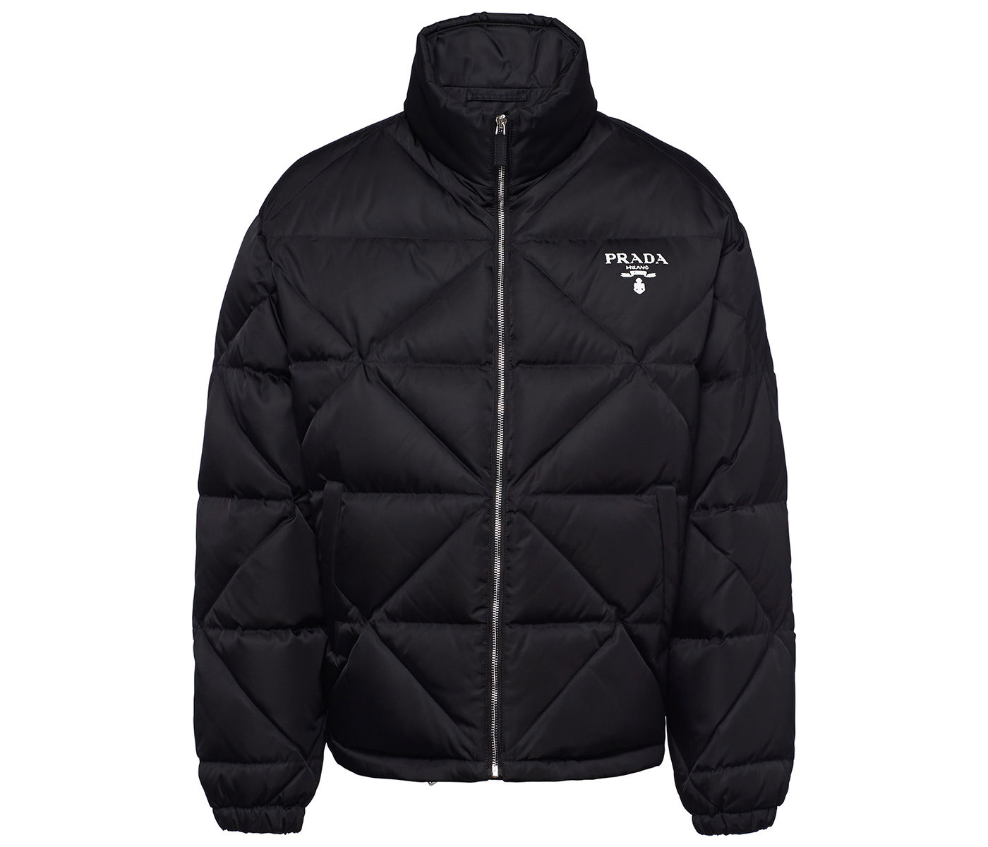 Jakna Prada Re-Nylon Down Jacket Črna | SGB803_1WQ8_F0002_S_202, 0