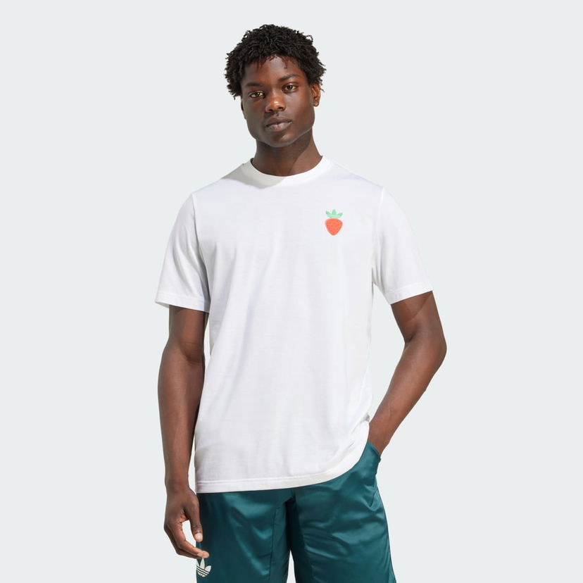 Majica adidas Performance Tennis Graphic T-Shirt Bela | JM8961