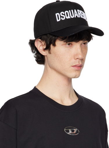 Kapa DSQUARED2 DSQUARED2 Baseball Cap with Logo Črna | BCM066005C00001M063, 3